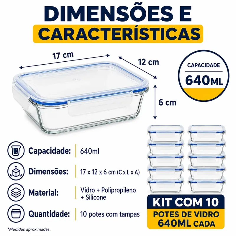 Pote em uso